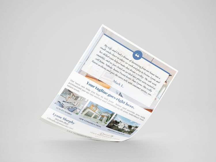 Agent Intro Real Estate Flyer Template for Canva