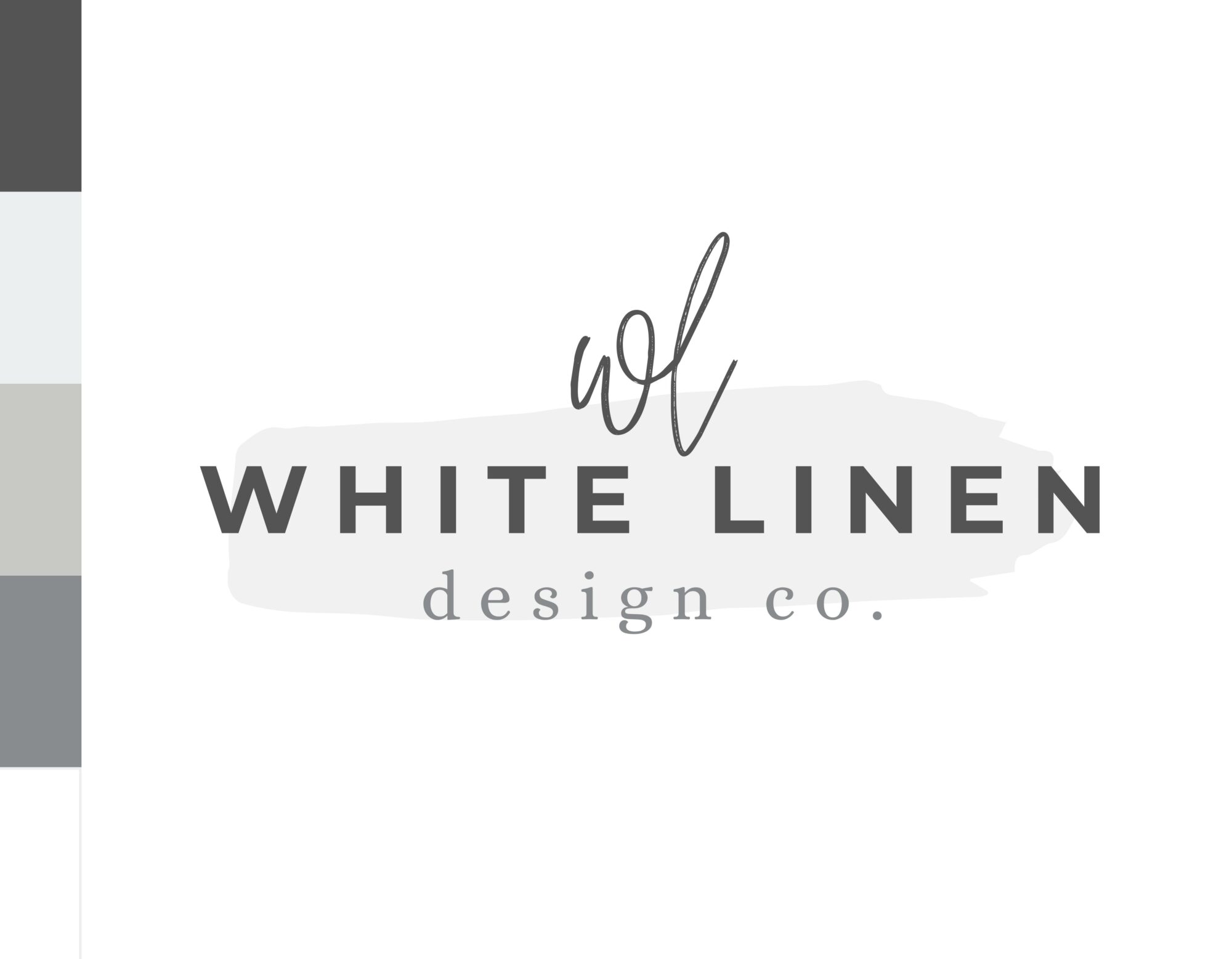 Editable Logo – White Linen
